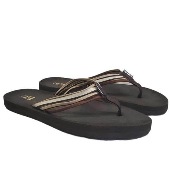 Teva Women Outdoor Athletic Comfort Flip Flop flats shoes sz 11 - Picture 1 of 10